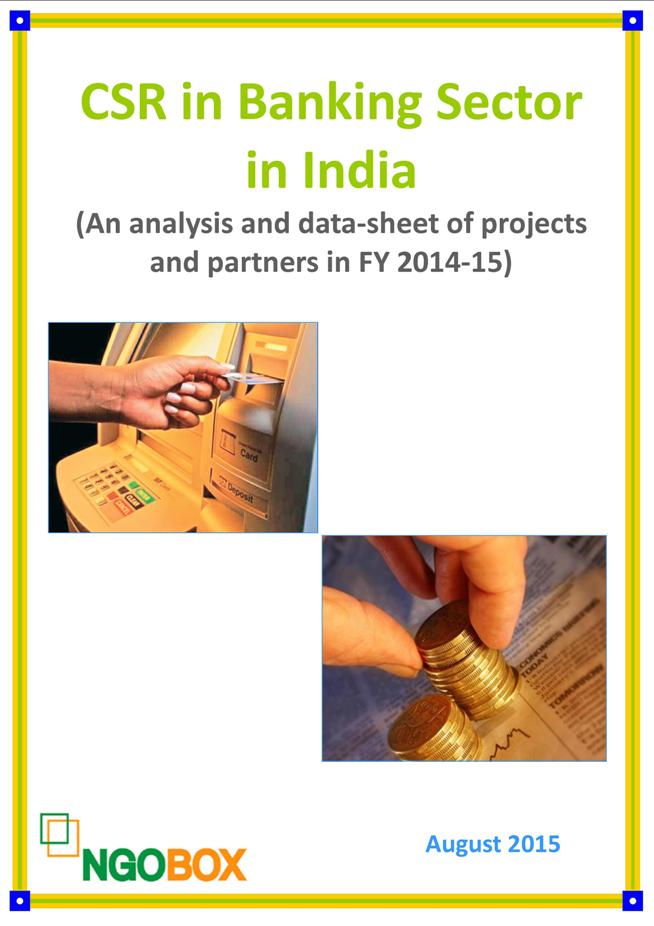 CSR in Banking Sector in India (FY 2014-15)